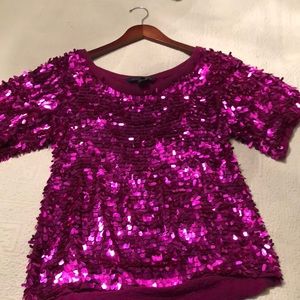French Connection sequin top